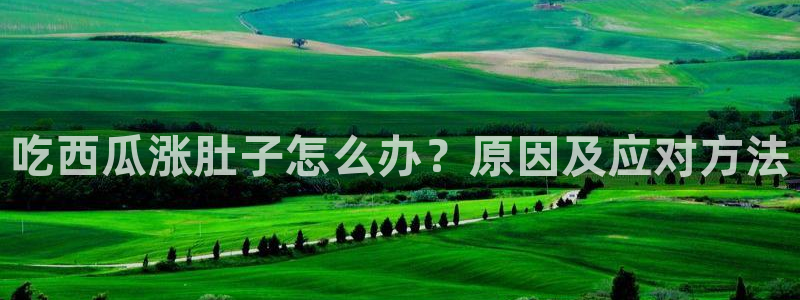 tongrentu8吃瓜吃瓜：吃西瓜涨肚子怎么办？原因及应对方法